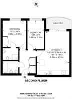 Floorplan area for info only, not for £/sq. ft valuation