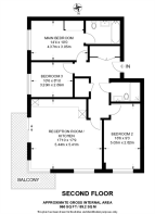 Floorplan area for info only, not for £/sq. ft valuation
