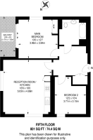 Floorplan area for info only, not for £/sq. ft valuation
