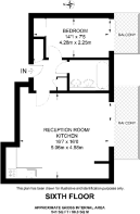 Floorplan area for info only, not for £/sq. ft valuation