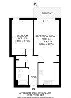 Floorplan area for info only, not for £/sq. ft valuation