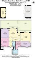 Floor Plan - Hyfrydle, Craig Road, Old Colwyn LL29