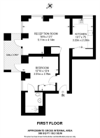 Floorplan area for info only, not for £/sq. ft valuation