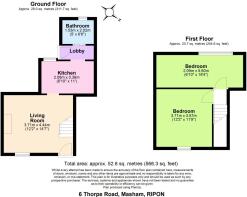 6 Thorpe Road, Masham, RIPON - all floors.JPG
