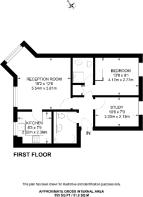 Floorplan area for info only, not for £/sq. ft valuation