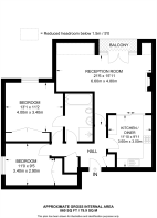 Floorplan area for info only, not for Â£/sq. ft valuation