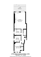 Floorplan area for info only, not for £/sq. ft valuation