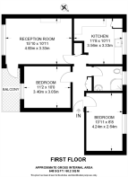 Floorplan area for info only, not for £/sq. ft valuation