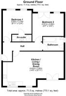 FP - Flat 7 Mountain House, 147 St Neots Road, Har