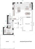 Proposed/Approved Ground Floor Plan