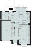 The Berney Ground Floor Floorplan