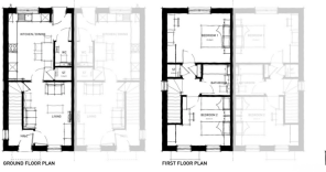 floor plan for pond field