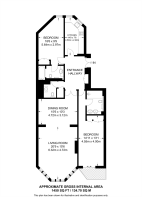 Floorplan area for info only, not for £/sq. ft valuation