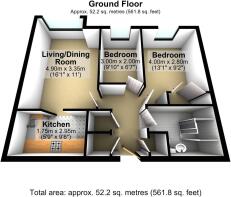 ORCHID COURT FLOOR PLAN 3D