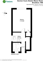 Floorplan area for info only, not for £/sq. ft valuation