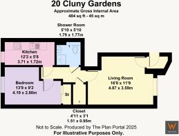 20 Cluny Gardens Floorplan