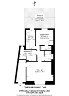 Floorplan area for info only, not for Â£/sq. ft valuation