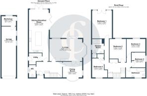 64 Banbury Road, Ettington - all floors (1)