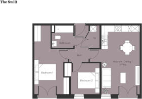 Floor Plan (With balcony)