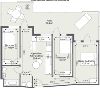 Flat 104 Deepak House, 955 Garratt Lane, Tooting,
