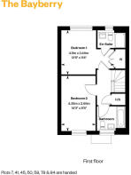 bliss willows floorplans the bayberry first floor