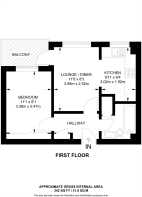 Floorplan area for info only, not for £/sq. ft valuation
