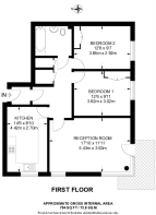 Floorplan area for info only, not for £/sq. ft valuation