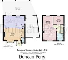 22 Cranborne Crescent, Hertfordshire EN6 - floor p