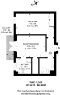 Floorplan area for info only, not for £/sq. ft valuation
