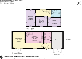Floor plan - Old Rectory Cottage Barn