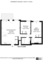 Floorplan area for info only, not for £/sq. ft valuation
