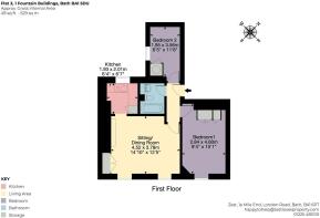Flat 3, 1 Fountain Buildings, Bath, Somerset BA1 5