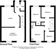 FLOOR PLAN - 3 MADOCH SQUARE, ST MADOES, PERTH, PH