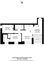Floorplan area for info only, not for £/sq. ft valuation