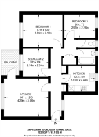Floorplan area for info only, not for £/sq. ft valuation