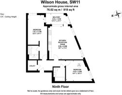 Floorplan - Flat 35,