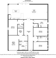 Floor plan Northbrook Barn, Nether Wallop.JPG