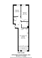 Floorplan area for info only, not for £/sq. ft valuation
