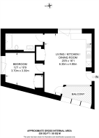 Floorplan area for info only, not for £/sq. ft valuation
