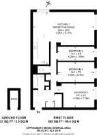 Floorplan area for info only, not for £/sq. ft valuation