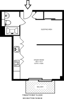 Floorplan area for info only, not for Â£/sq. ft valuation