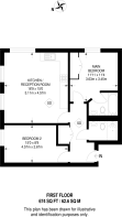 Floorplan area for info only, not for £/sq. ft valuation