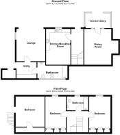 Dolbaran Cottage, Pontrobert - all floors.JPG