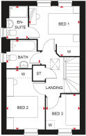 Archford FF floor plan