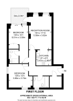 Floorplan area for info only, not for £/sq. ft valuation