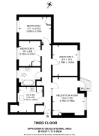 Floorplan area for info only, not for £/sq. ft valuation