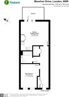 Floorplan area for info only, not for £/sq. ft valuation