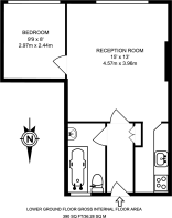 Floorplan area for info only, not for £/sq. ft valuation