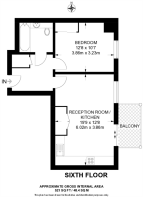 Floorplan area for info only, not for £/sq. ft valuation