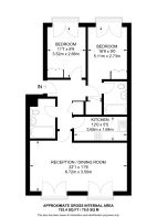 Floorplan area for info only, not for £/sq. ft valuation